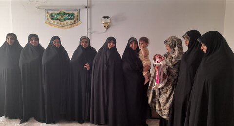 تصاویر/تجلیل از خانواده طلاب خوش جمعیت در ساوه