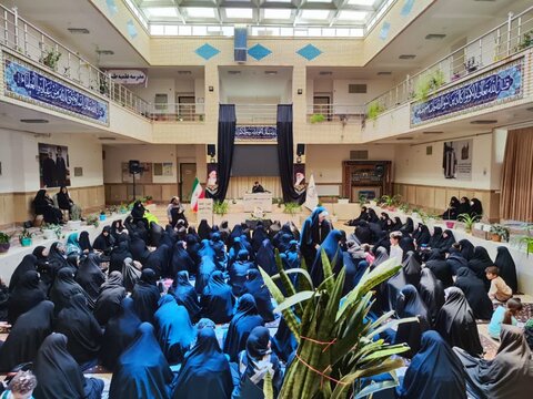 تصاویر/ مراسم بزرگداشت شهدای خدمت در مدرسه علمیه ریحانة الرسول ارومیه
