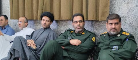 مراسم بزرگداشت شهدای خدمت در مسجد صاحب الزمان عسلویه