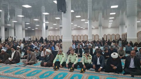 آیین گرامیداشت شهید جمهور در جم به روایت تصاویر