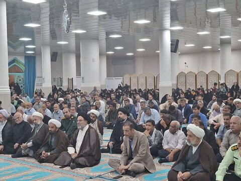 آیین گرامیداشت شهید جمهور در جم به روایت تصاویر