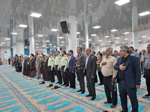 آیین گرامیداشت شهید جمهور در جم به روایت تصاویر