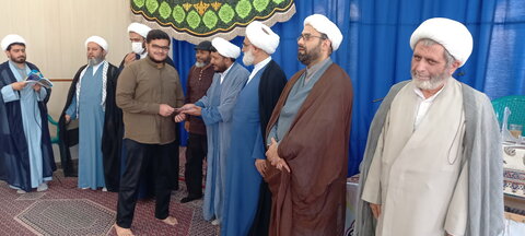 تصاویر/ آئین اختتامیه کانون‌های علمی مدرسه علمیه امیرالمؤمنین(ع) آران و بیدگل