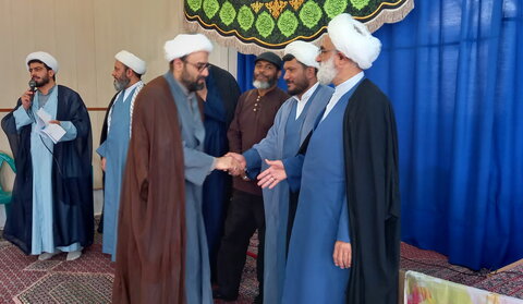 تصاویر/ آئین اختتامیه کانون‌های علمی مدرسه علمیه امیرالمؤمنین(ع) آران و بیدگل