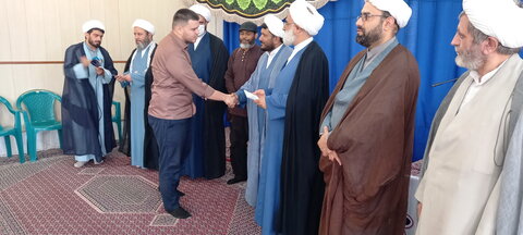 تصاویر/ آئین اختتامیه کانون‌های علمی مدرسه علمیه امیرالمؤمنین(ع) آران و بیدگل