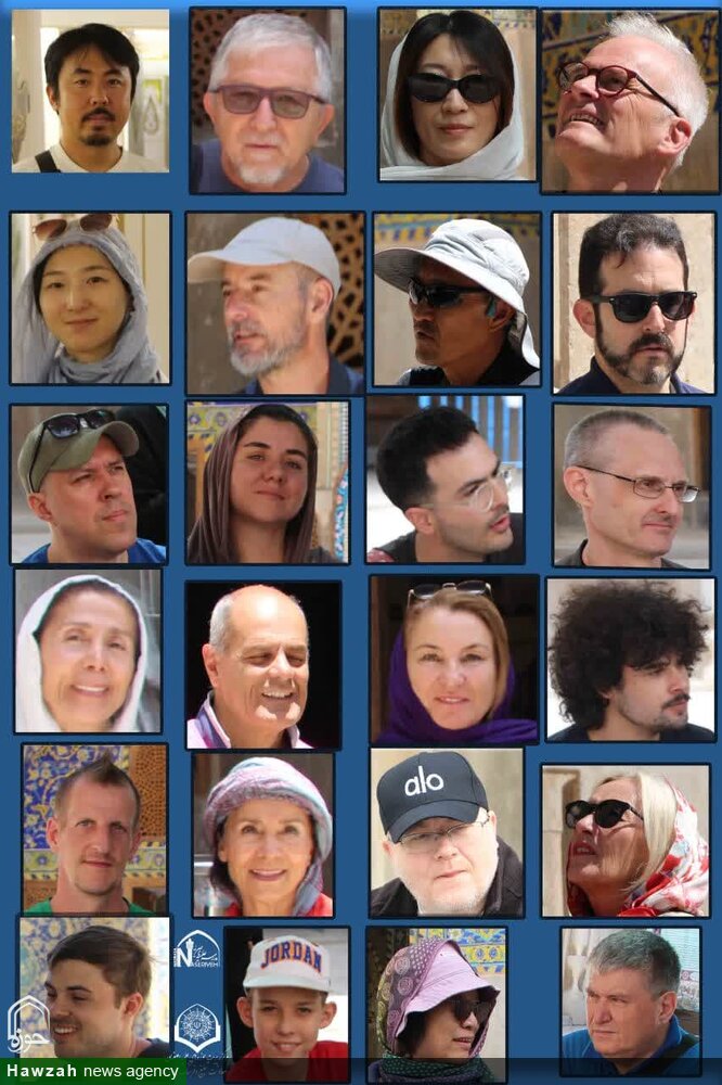 بازدید بیش از ۲۰۰۰ گردشگر خارجی از مدرسه ناصریه در اصفهان+ عکس