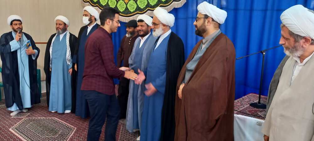 تصاویر/ آئین اختتامیه کانون‌های علمی مدرسه علمیه امیرالمؤمنین(ع) آران و بیدگل