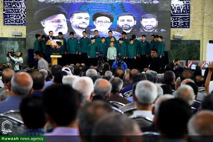 تصاویر/ گرامیداشت شهدای خدمت در زنجان