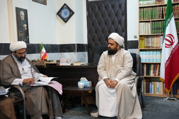 تصاویر/ دیدار مدیر حوزه علمیه استان تهران با امام جمعه شهر قدس