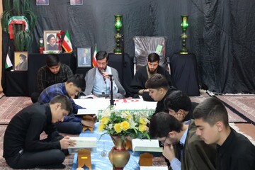 تصاویر/ مراسم بزرگداشت شهدای خدمت در مدرسه علمیه امام خمینی (ره) ارومیه