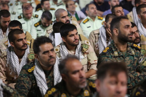 تصاویر / مراسم بزرگداشت شهدای خدمت در مسجد مقدس جمکران