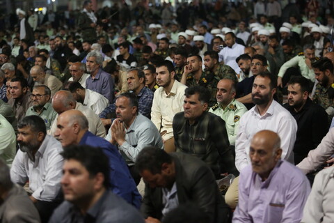 تصاویر / مراسم بزرگداشت شهدای خدمت در مسجد مقدس جمکران
