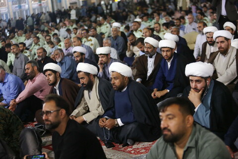 تصاویر / مراسم بزرگداشت شهدای خدمت در مسجد مقدس جمکران