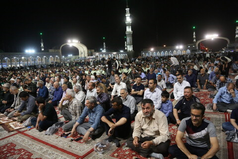 تصاویر / مراسم بزرگداشت شهدای خدمت در مسجد مقدس جمکران