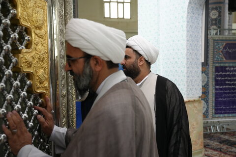 دیدار مدیر حوزه علمیه استان تهران با امام جمعه شهر قدس