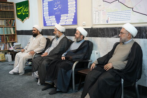 دیدار مدیر حوزه علمیه استان تهران با امام جمعه شهر قدس