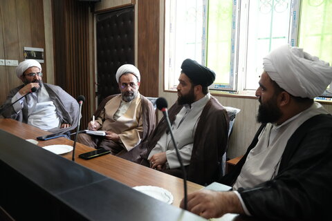 دیدار مدیر حوزه علمیه استان تهران با امام جمعه شهر قدس