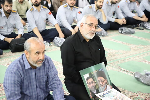 تصاویر/ یاد و خاطره شهدای خدمت در تبریز