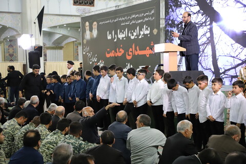 تصاویر/ یاد و خاطره شهدای خدمت در تبریز