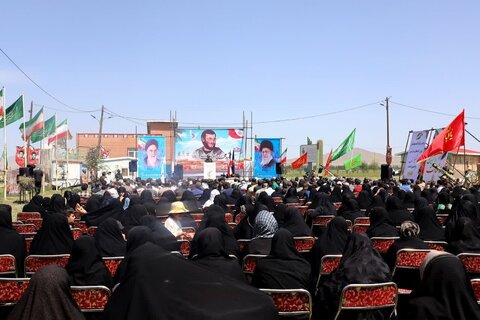 تصاویر/ مراسم بزرگداشت سالگرد شهادت شهید محمد بروجردی در نقده