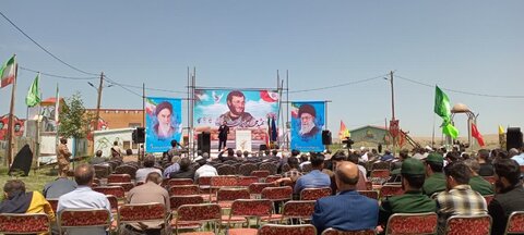 تصاویر/ مراسم بزرگداشت سالگرد شهادت شهید محمد بروجردی در نقده