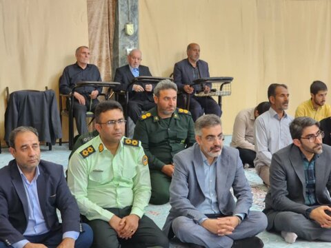 تصاویر/ مراسم گرامیداشت نخستین سالگرد شهدای خدمت در شهرستان چایپاره