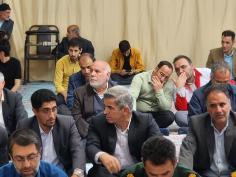 تصاویر/ مراسم گرامیداشت نخستین سالگرد شهدای خدمت در شهرستان چایپاره