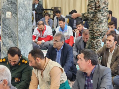 تصاویر/ مراسم گرامیداشت نخستین سالگرد شهدای خدمت در شهرستان چایپاره