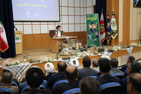 تصاویر/ جلسه اخلاق ویژه فرماندهان و مدیران دستگاه های اجرایی آذربایجان‌غربی