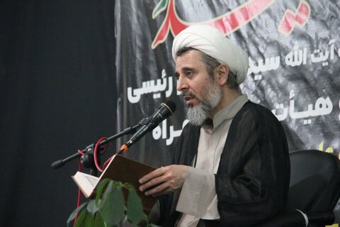 تصاویر/ مراسم یادواره شهدای خدمت در مدرسه علمیه نقده