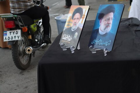 تصاویر/ ایستاه صلواتی طلاب مدرسه علمیه امام خامنه ای ارومیه به مناسبت سالروز شهادت شهدای خدمت