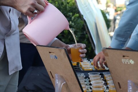 تصاویر/ ایستاه صلواتی طلاب مدرسه علمیه امام خامنه ای ارومیه به مناسبت سالروز شهادت شهدای خدمت