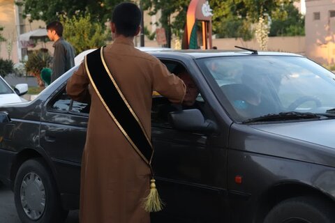 تصاویر/ ایستاه صلواتی طلاب مدرسه علمیه امام خامنه ای ارومیه به مناسبت سالروز شهادت شهدای خدمت