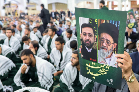 تصاویر/ حضور رئیس جمهور در مراسم سالگرد شهدای خدمت در تبریز