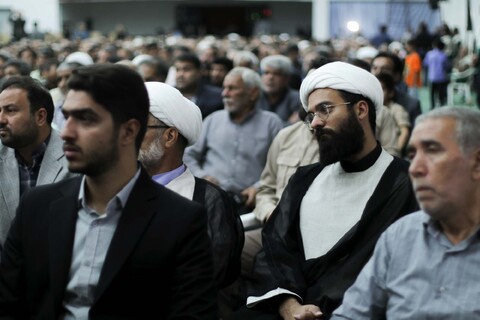 تصاویر | بزرگداشت شهدای خدمت در حسینه جماران بیرجند