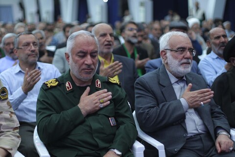 تصاویر | بزرگداشت شهدای خدمت در حسینه جماران بیرجند