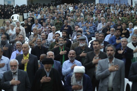 تصاویر | بزرگداشت شهدای خدمت در حسینه جماران بیرجند