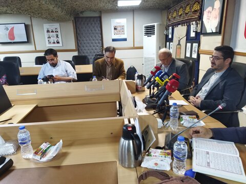 مراسم رونمایی از کتاب الگوی سیاست ورزی شهید رییسی