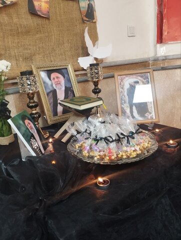 تصاویر/ مراسم یادبود اولین سالگرد شهید آیت‌الله رئیسی و همراهان وی در مدرسه علمیه الزهرا (س) ارومیه