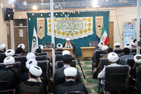 تصاویر/ سلسله جلسات شرح بیانیه مقام معظم رهبری به حوزه های علمیه