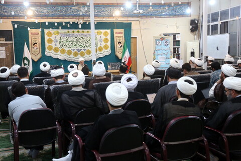 تصاویر/ سلسله جلسات شرح بیانیه مقام معظم رهبری به حوزه های علمیه