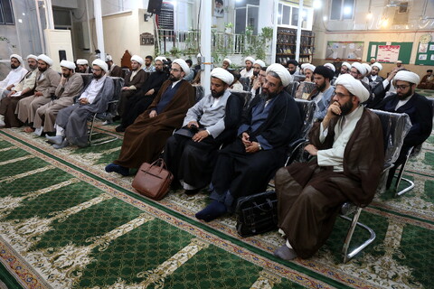 تصاویر/ سلسله جلسات شرح بیانیه مقام معظم رهبری به حوزه های علمیه