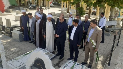 تصاویر / سفر رئیس دادگاه عالی انتظامی قضات کشور به نهاوند