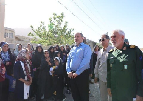 تصاویر| بزرگداشت شهدای خدمت در روستای مرزی لانو خراسان جنوبی