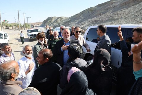 تصاویر| بزرگداشت شهدای خدمت در روستای مرزی لانو خراسان جنوبی