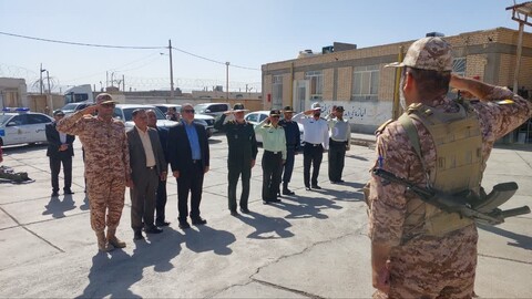 تصاویر| بزرگداشت شهدای خدمت در روستای مرزی لانو خراسان جنوبی