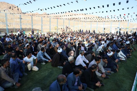 تصاویر| بزرگداشت شهدای خدمت در روستای مرزی لانو خراسان جنوبی