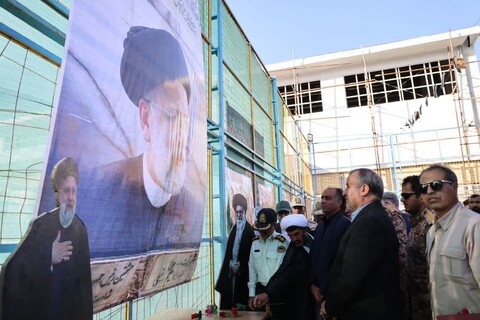 تصاویر| بزرگداشت شهدای خدمت در روستای مرزی لانو خراسان جنوبی