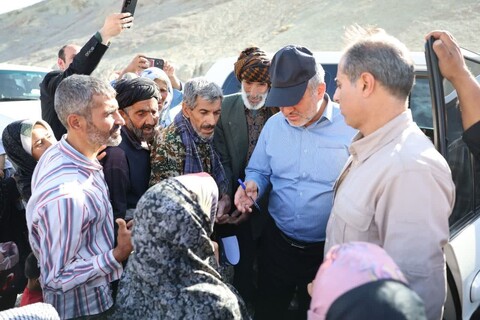 تصاویر| بزرگداشت شهدای خدمت در روستای مرزی لانو خراسان جنوبی