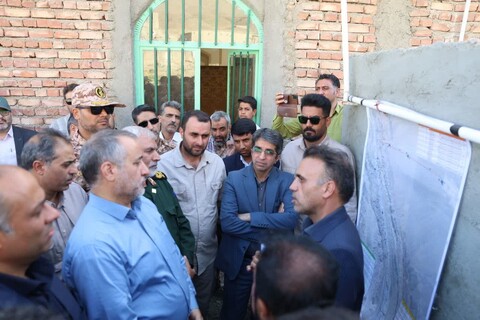 تصاویر| بزرگداشت شهدای خدمت در روستای مرزی لانو خراسان جنوبی